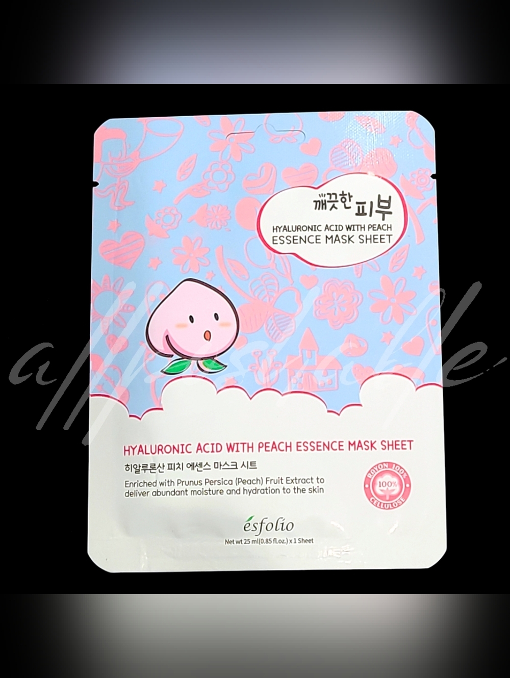 ⭐️$2 Add On⭐️ Esfolio Essence Sheet Mask - Hyaluronic Acid w/ Peach